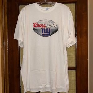 Coors Light Football T-shirt